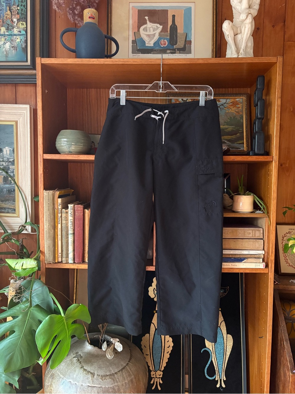 Y2K Low Rise North Face Crop Capri 6